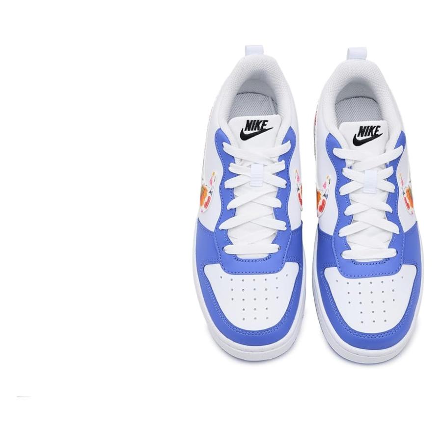ナイキ Nike Kids Court Borough Low FL (Big Kid) キッズ・ジュニア スニーカー White/White/Sap_1