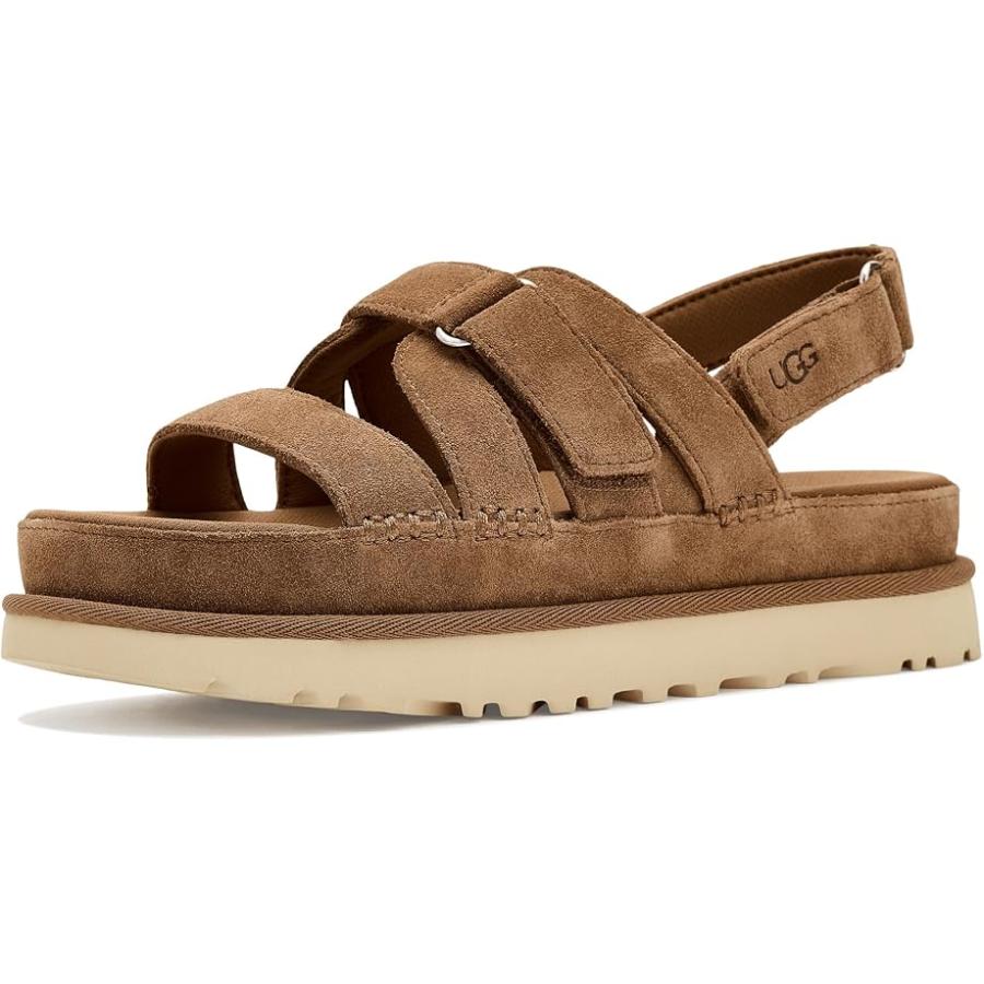 UGG（アグ） Goldenstar Gleam レディース サンダル Chestnut(チェス