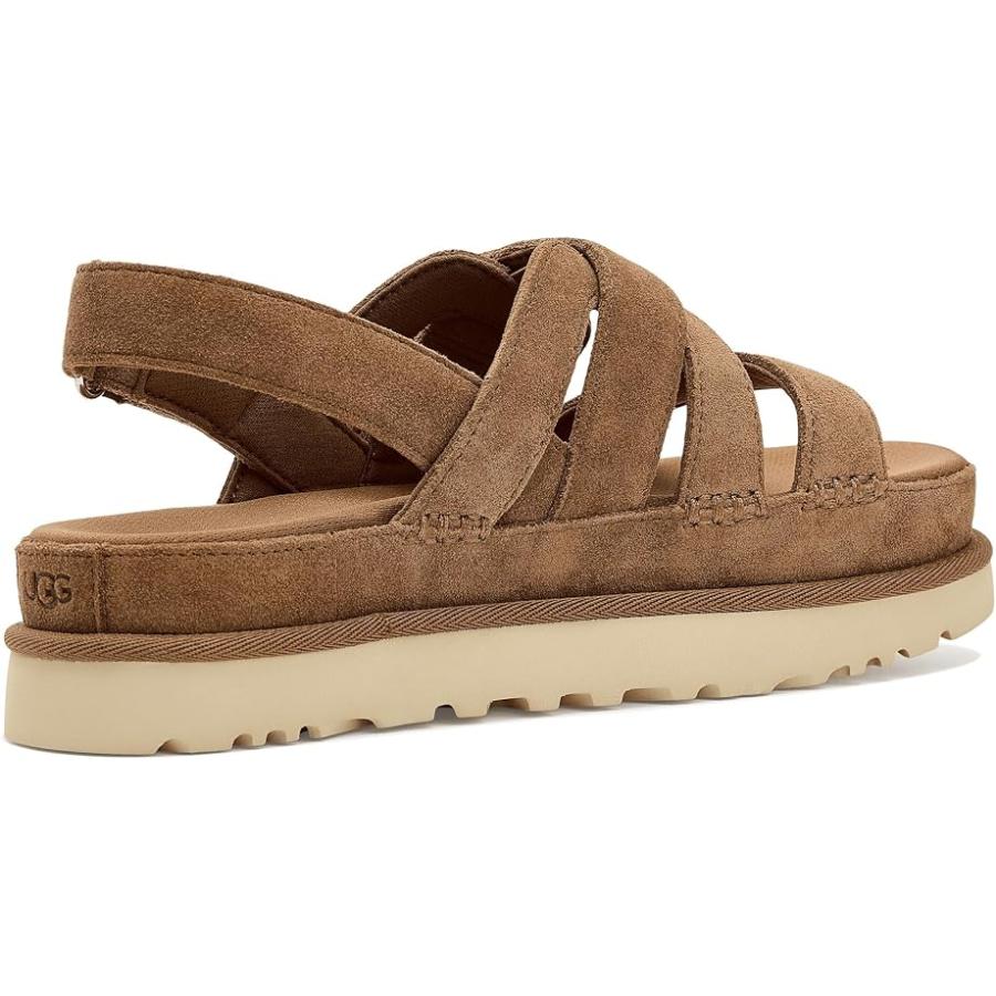 UGG（アグ） Goldenstar Gleam レディース サンダル Chestnut(チェス