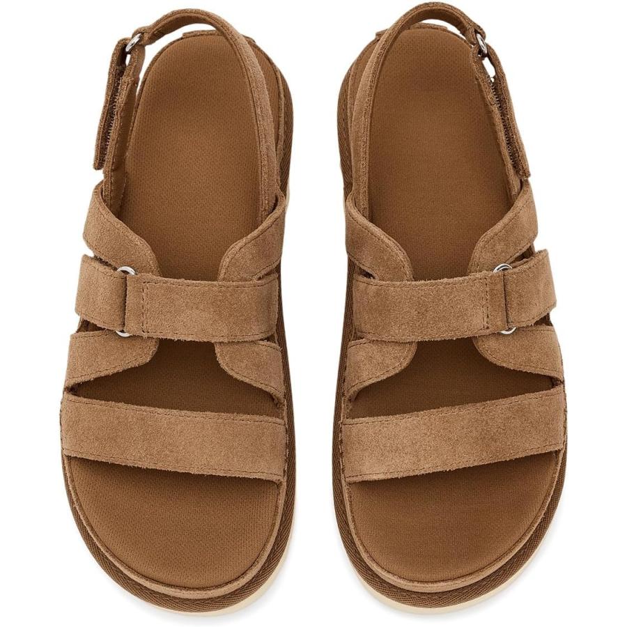 UGG（アグ） Goldenstar Gleam レディース サンダル Chestnut(チェス