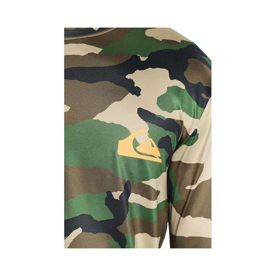 クイックシルバー Quiksilver Everyday Long Sleeve Surf Tee メンズ Swimwear Camo_4