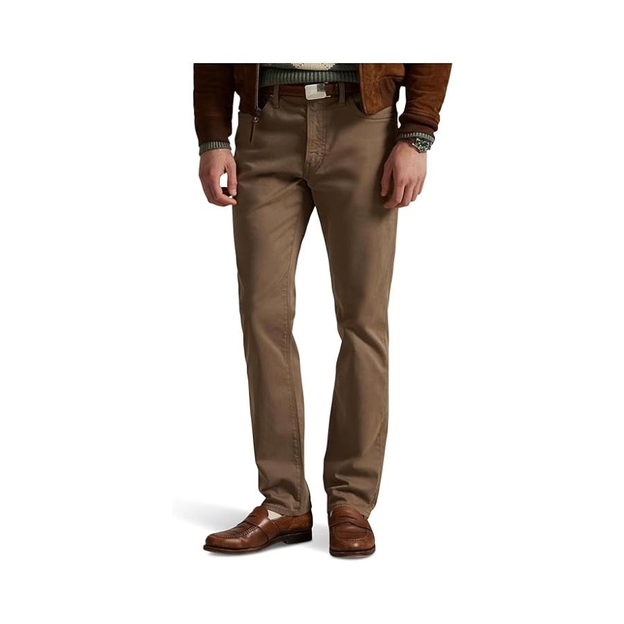 (取寄) ラルフローレン メンズ ヴァリック スリム ストレート ストレッチ サテン パンツ Polo Ralph Lauren men Varick Slim Straight Stretch Sateen Pants Red Wine POLO RALPH LAUREN（ポロ・ラルフローレン） Polo Ralph Lauren Varick