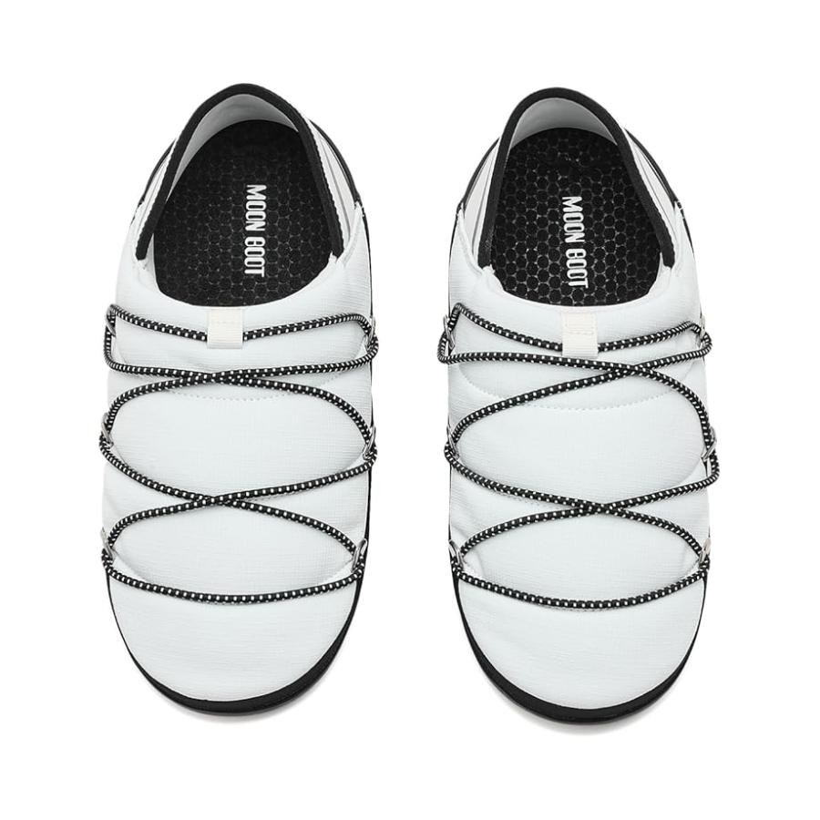 MOON BOOT  Icon Slipper メンズ スリッパ Whiteの画像