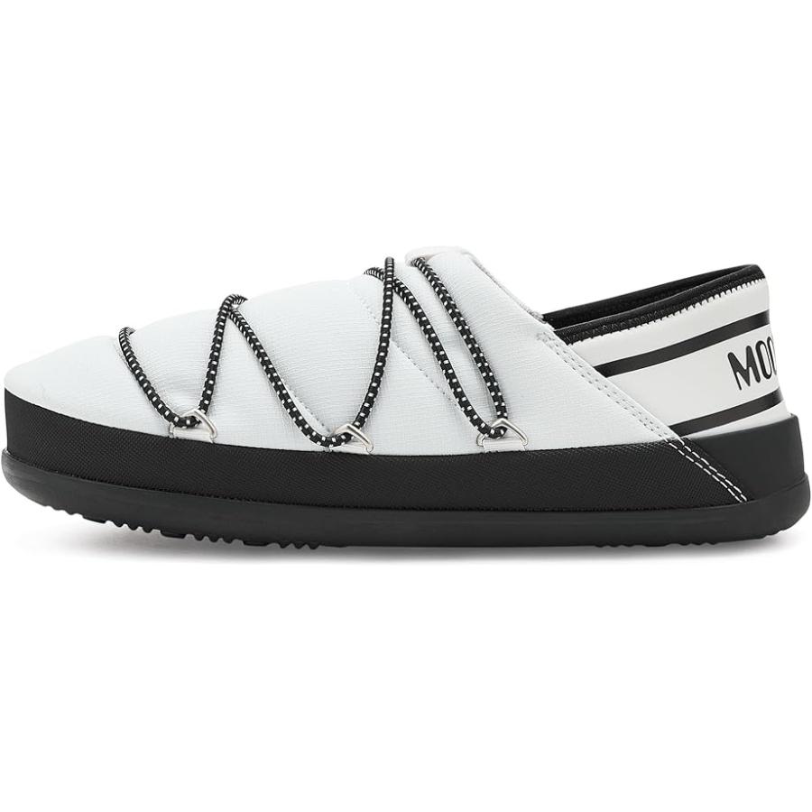 MOON BOOT  Icon Slipper メンズ スリッパ Whiteの画像