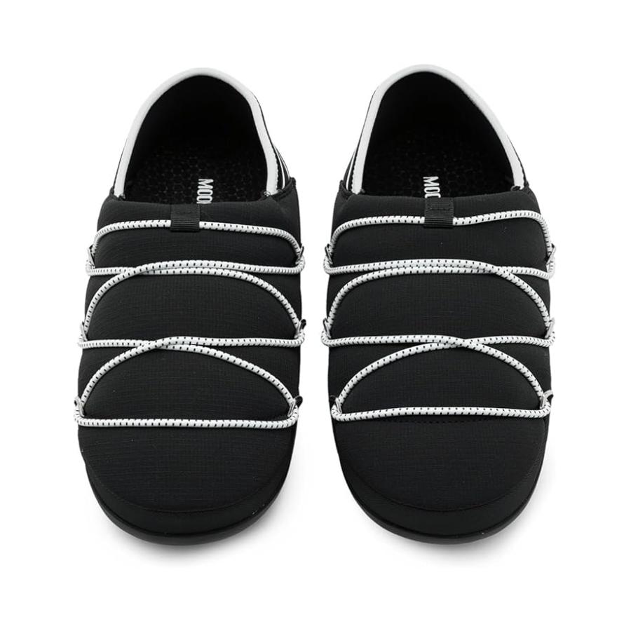 MOON BOOT  Icon Slipper メンズ スリッパ Blackの画像