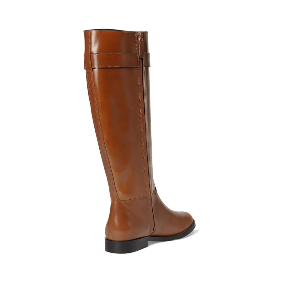 トリーバーチ Tory Burch Turnlock Riding Boots レディース Boots Sierra Cognacの画像
