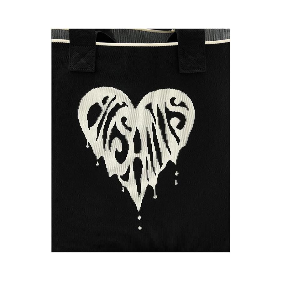 オールセインツ AllSaints Izzy Heart E/W Tote レディース ハンドバッグ かばん Black