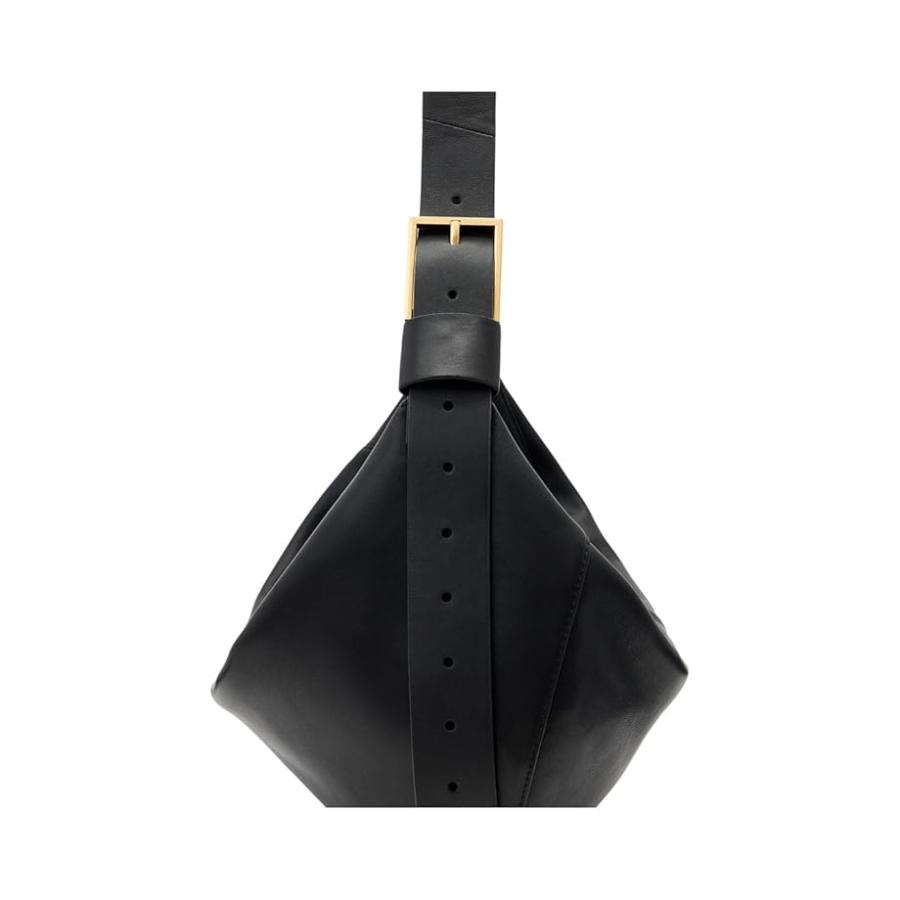 オールセインツ AllSaints Luna Shoulder Bag レディース ハンドバッグ かばん Blackの画像