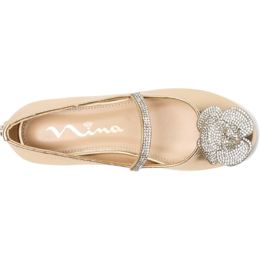 ニナ kid's ニナ Kids Izzy (Little Kid/Big Kid) キッズ・ジュニア Flats Gold