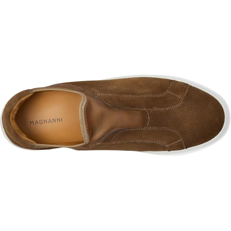 マグナーニ Magnanni Leve Slip メンズ スニーカー Taupe Suedeの画像