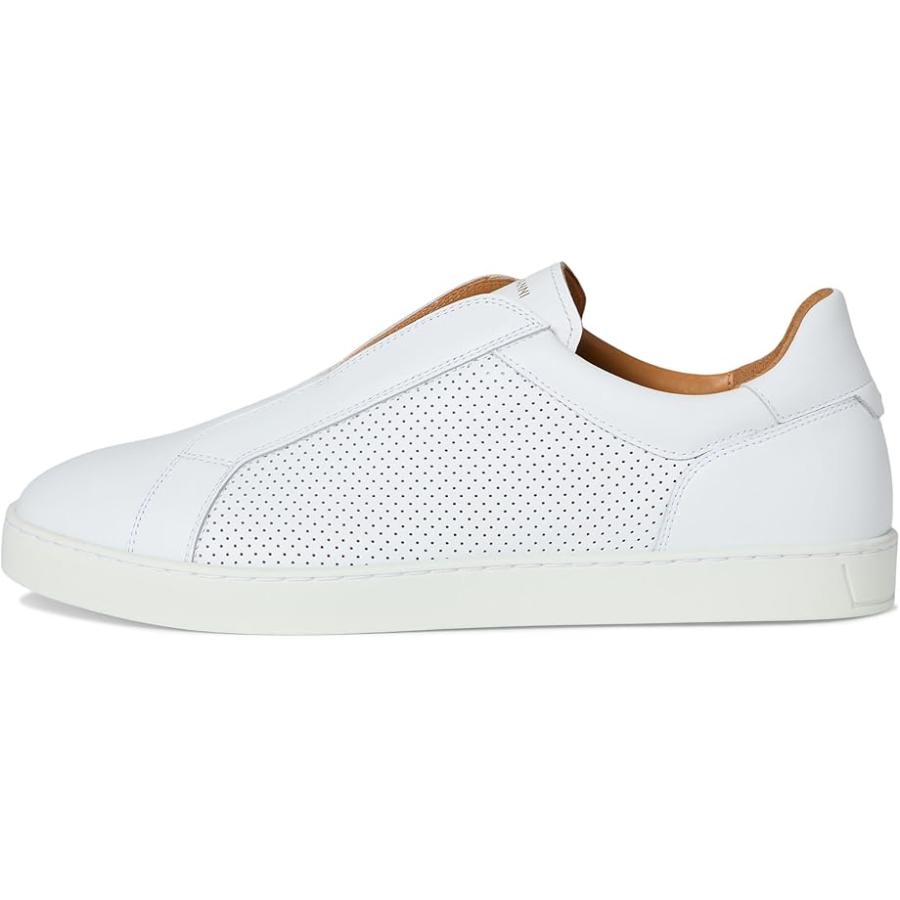 マグナーニ Magnanni Costa Slip Perf メンズ sneakers & athletic shoes Whiteの画像