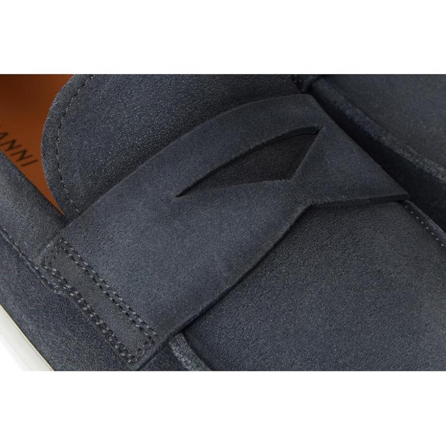 マグナーニ Magnanni Lawford Flx メンズ ローファー Indigo Suedeの画像