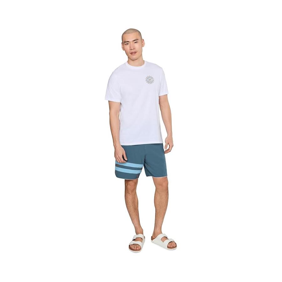 ハーレー Hurley Phantom Eco Block Party Solid 18 メンズ 水着 スイムウェア Grey Tealの画像
