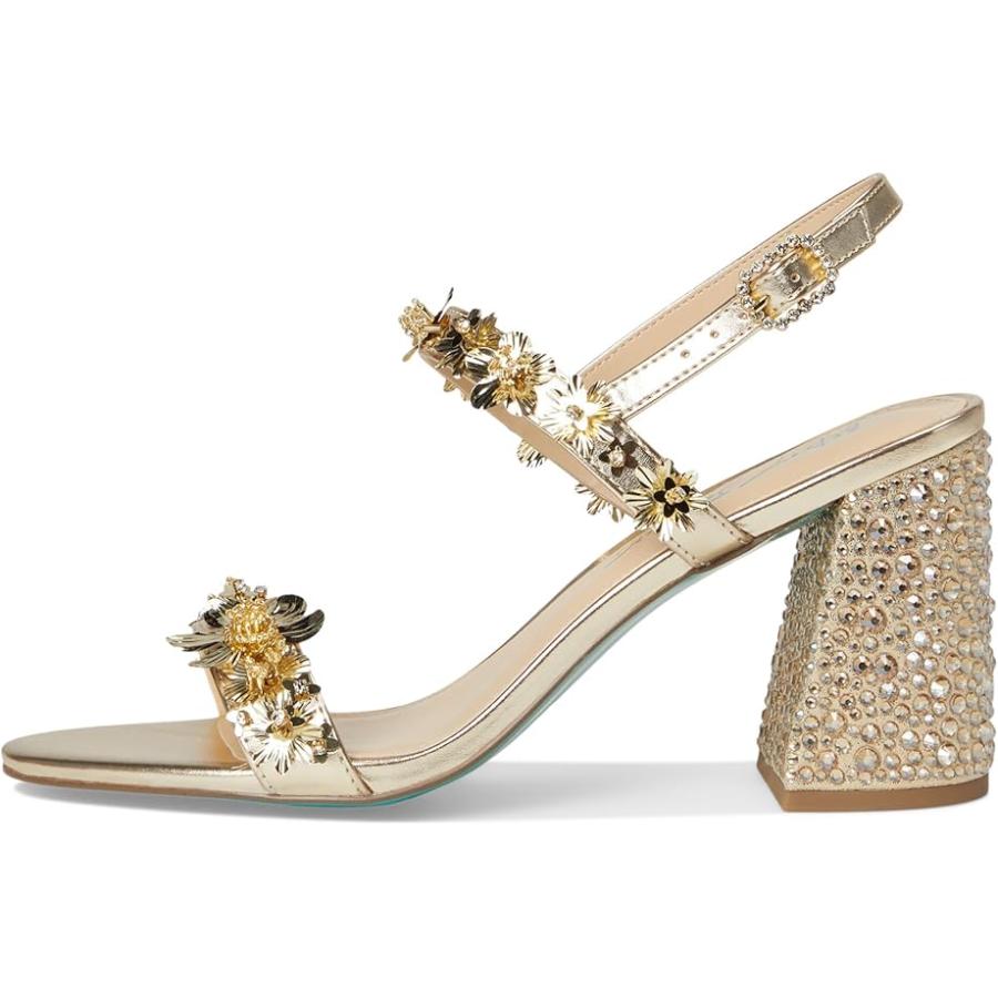 ベッツィジョンソン Blue by Betsey Johnson Drue レディース ヒール パンプス Light Gold_3