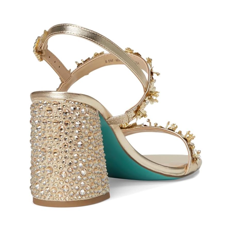 ベッツィジョンソン Blue by Betsey Johnson Drue レディース ヒール パンプス Light Gold_4