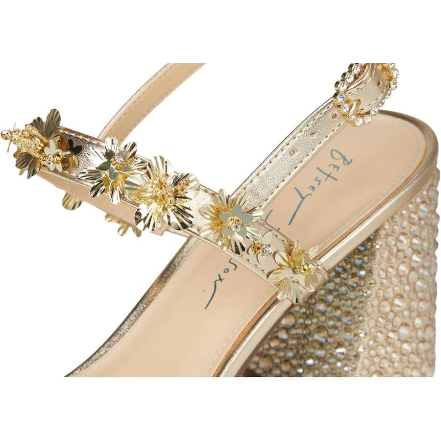 ベッツィジョンソン Blue by Betsey Johnson Drue レディース ヒール パンプス Light Gold_5