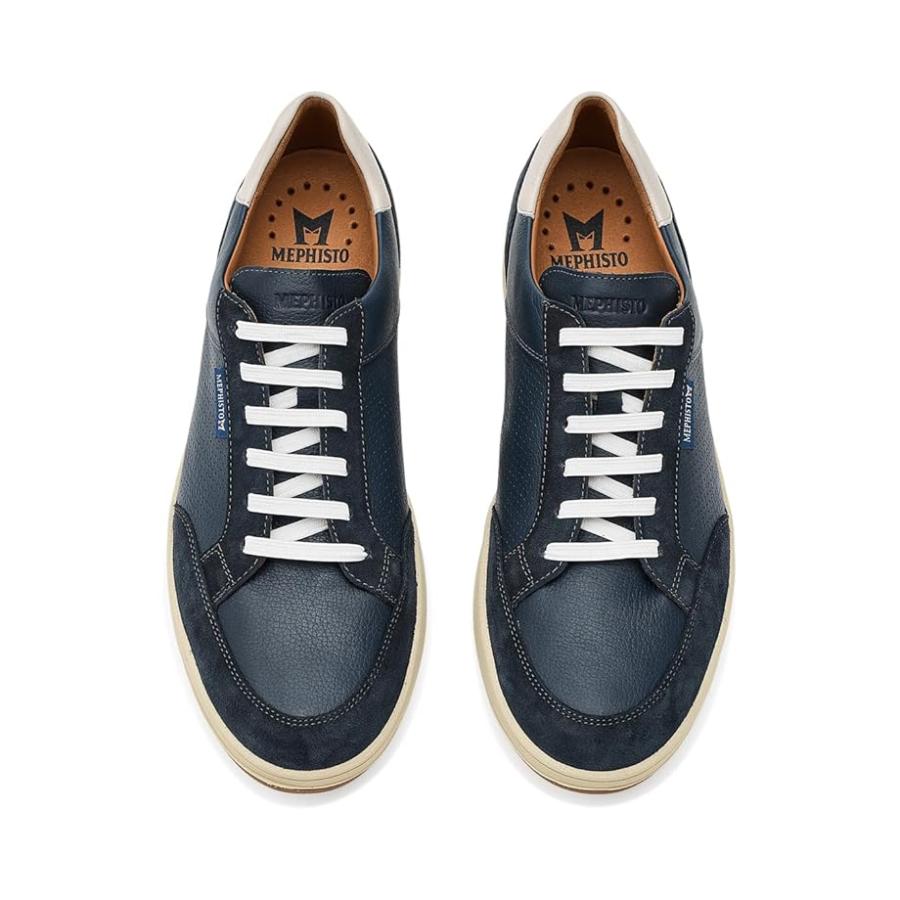 メフィスト Mephisto Henry メンズ スニーカー Blueの画像