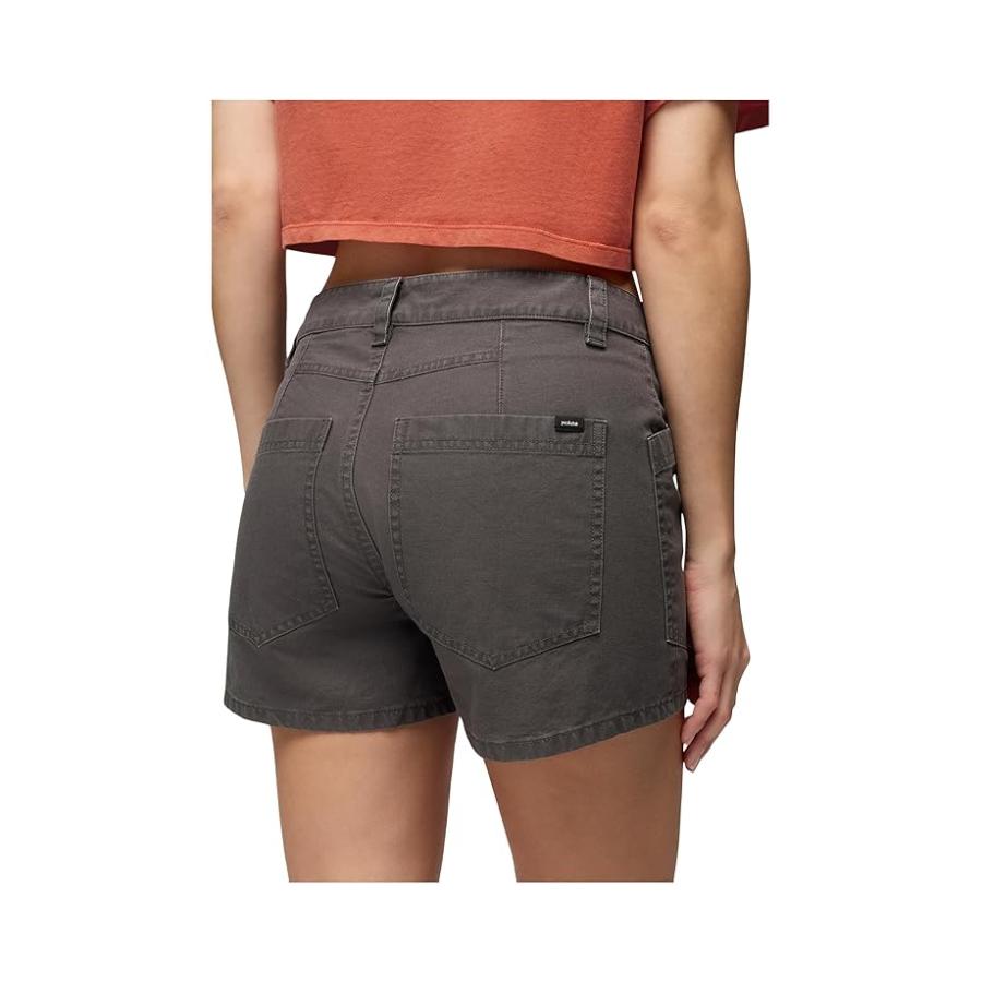 プラナ Prana Suton 半ズボン レディース ショーツ Black_4