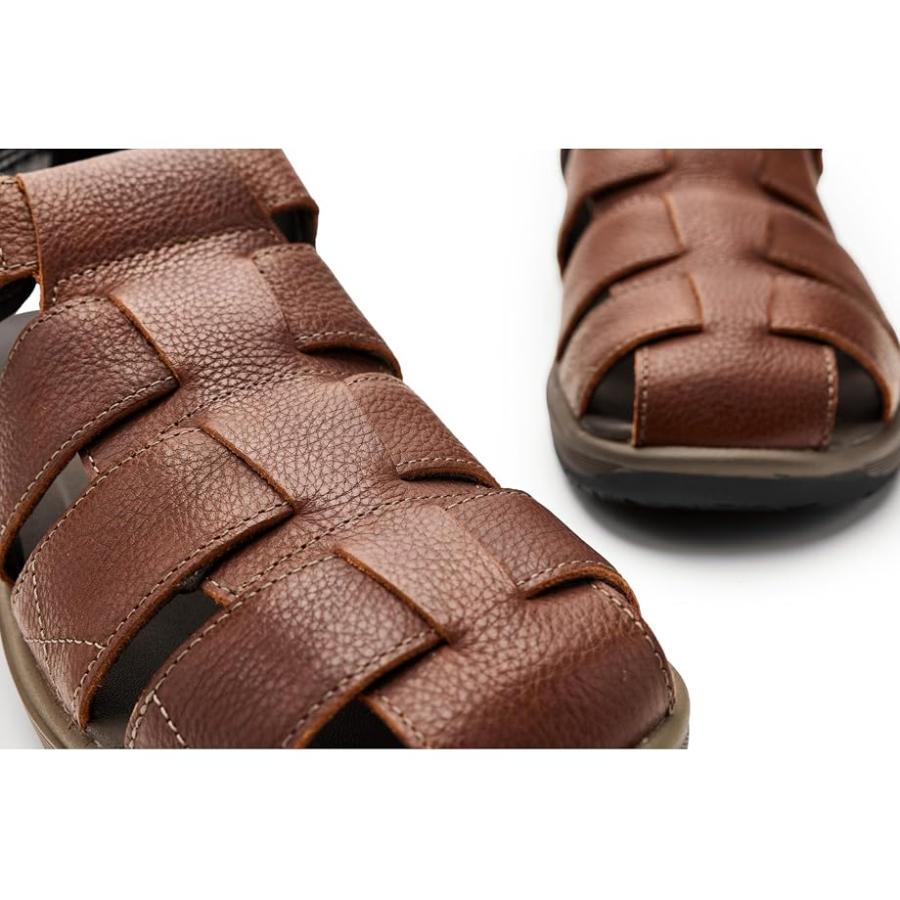 美品　クラークス　サンダル　本革　27センチ　ブラウン Clarks（クラークス） Guideview Cove メンズ サンダル Dark Brown