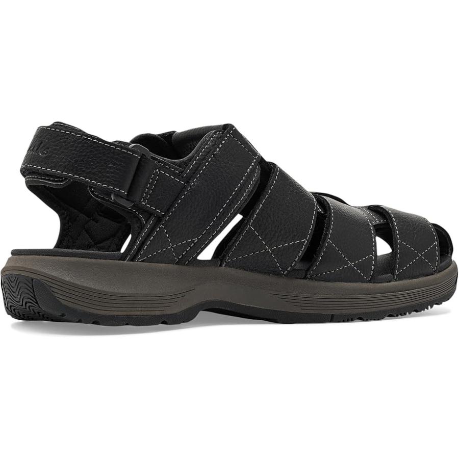 まる　新品未使用品Clarks クレストビューベイ　サンダル 黒　US9 Clarks（クラークス） Guideview Cove メンズ サンダル Black Leather