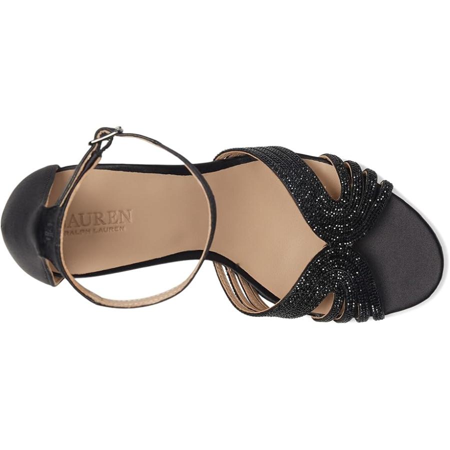 ラルフ・ローレン Lauren Ralph Lauren Allie Embellished マルチストラップ Sandals レディース ヒール パ_1