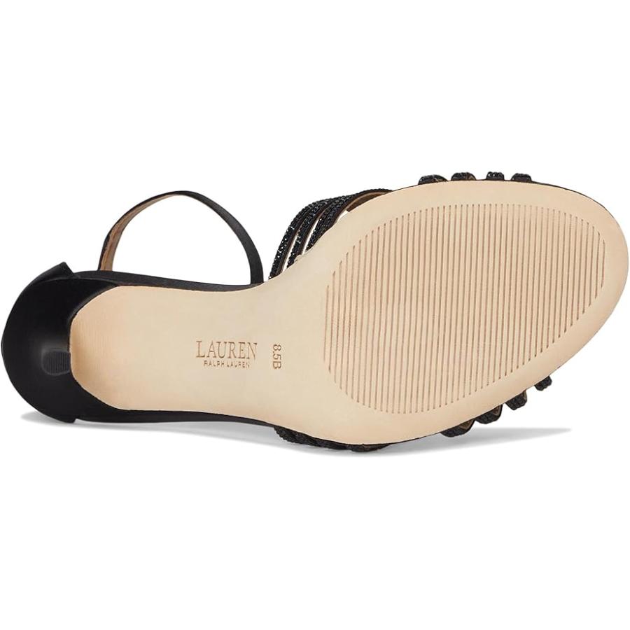ラルフ・ローレン Lauren Ralph Lauren Allie Embellished マルチストラップ Sandals レディース ヒール パ_2