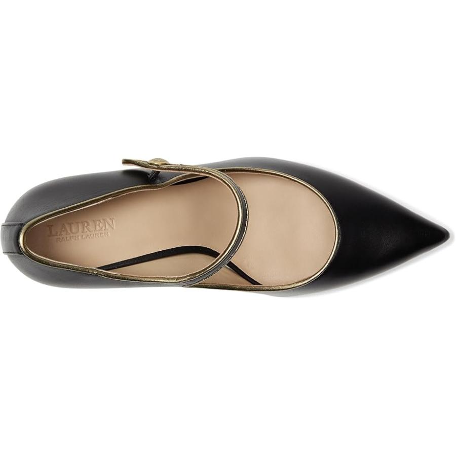 ラルフ・ローレン Lauren Ralph Lauren Lanette Metallic-Trim メリージェーン Pumps レディース ヒール_1