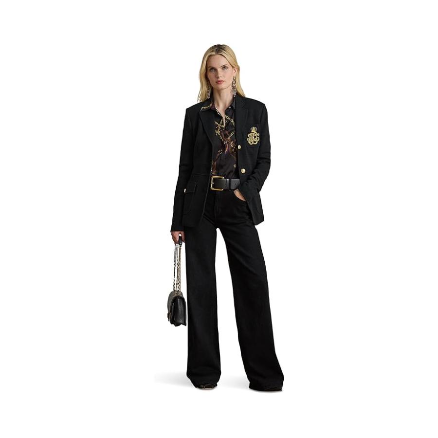 ラルフ・ローレン Lauren Ralph Lauren クラシック Fit Belting-Print Satin Shirt レディース シャツ_3