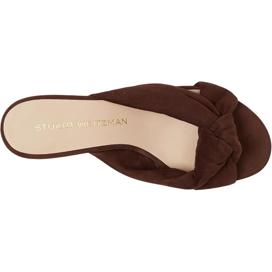 ステュワート ワイツマン Stuart Weitzman Soplaya スライド 50 レディース Heels Walnutの画像