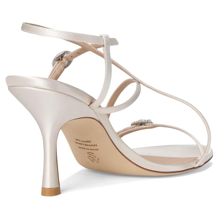 ステュワート ワイツマン Stuart Weitzman Kensington ストラップpy Sandals 85 レディース Heels Creaの画像