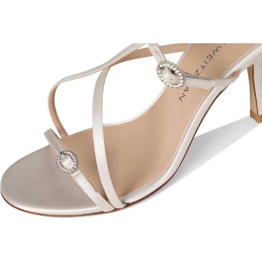 ステュワート ワイツマン Stuart Weitzman Kensington ストラップpy Sandals 85 レディース Heels Creaの画像