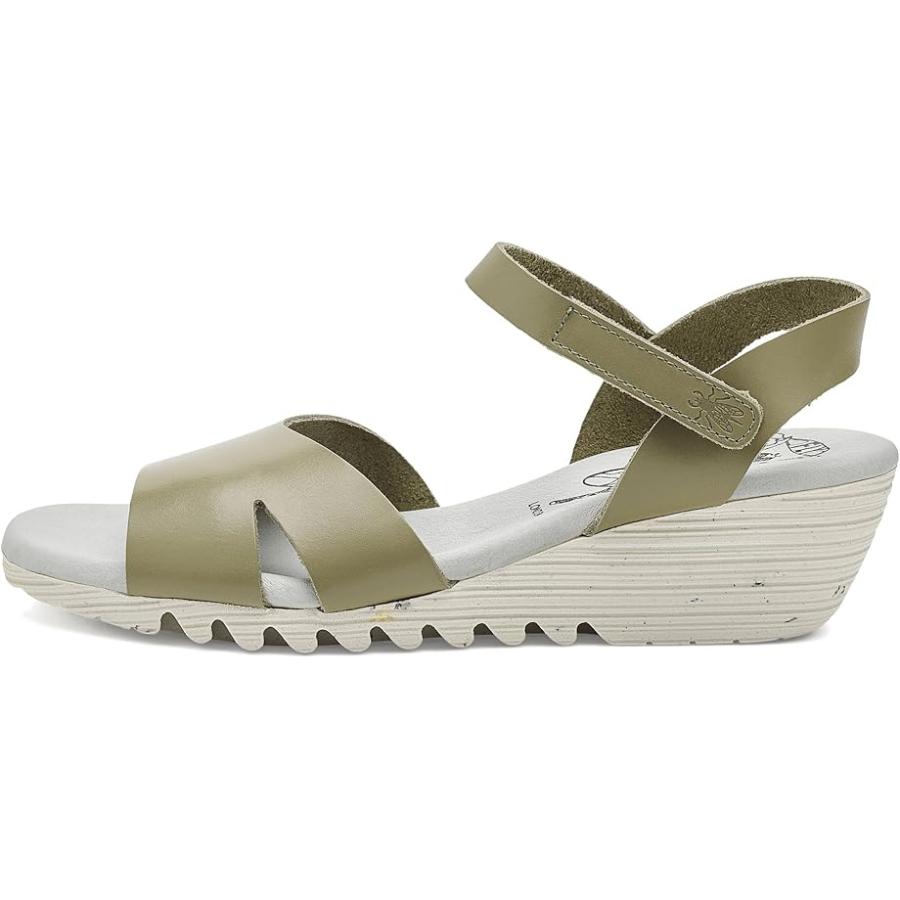 フライ ロンドン FLY LONDON Olla446fly レディース ヒール パンプス Smogの画像