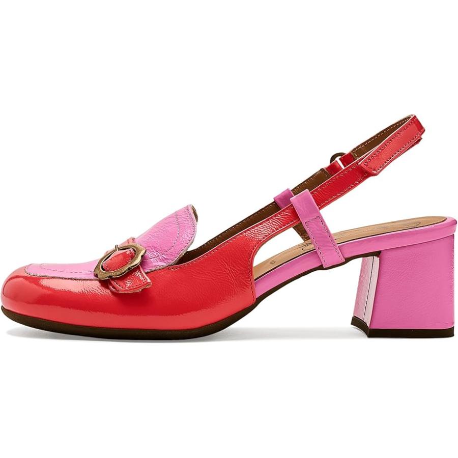 フライ ロンドン FLY LONDON Pemy456fly レディース ヒール パンプス Pink/Scarlet