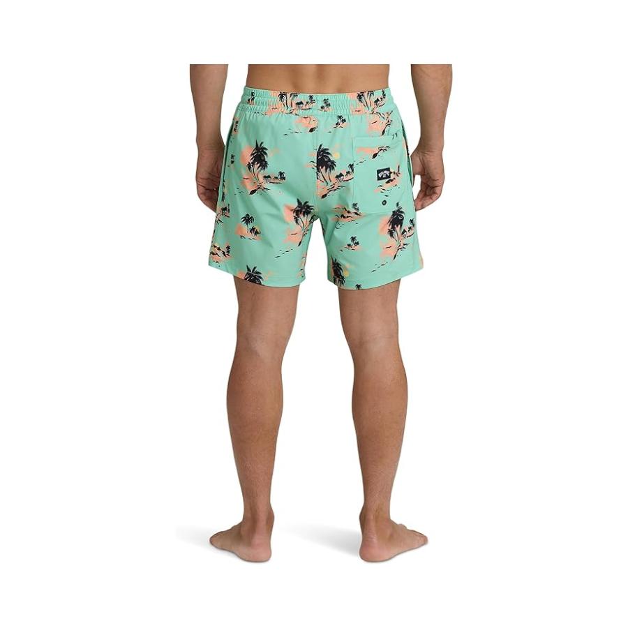 ビラボン Billabong Lineup LB メンズ 水着 スイムウェア Lime Greenの画像