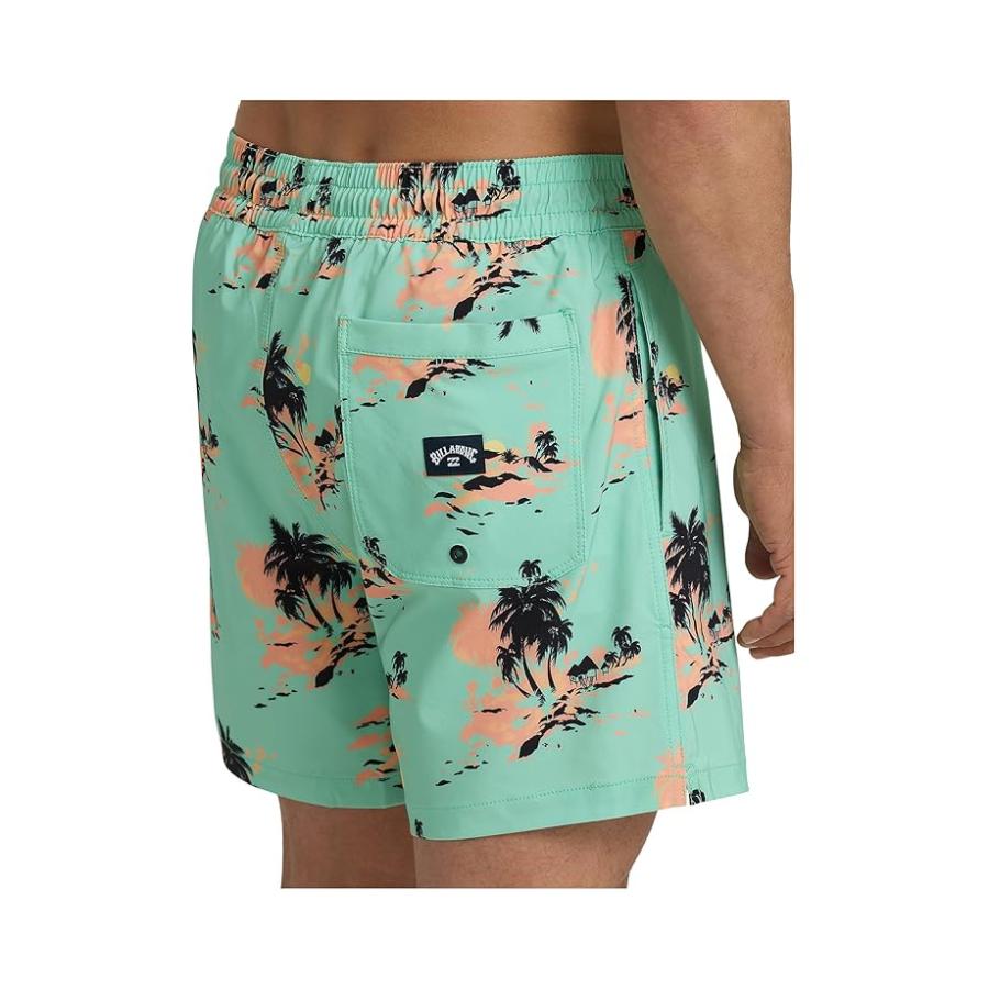 ビラボン Billabong Lineup LB メンズ 水着 スイムウェア Lime Greenの画像
