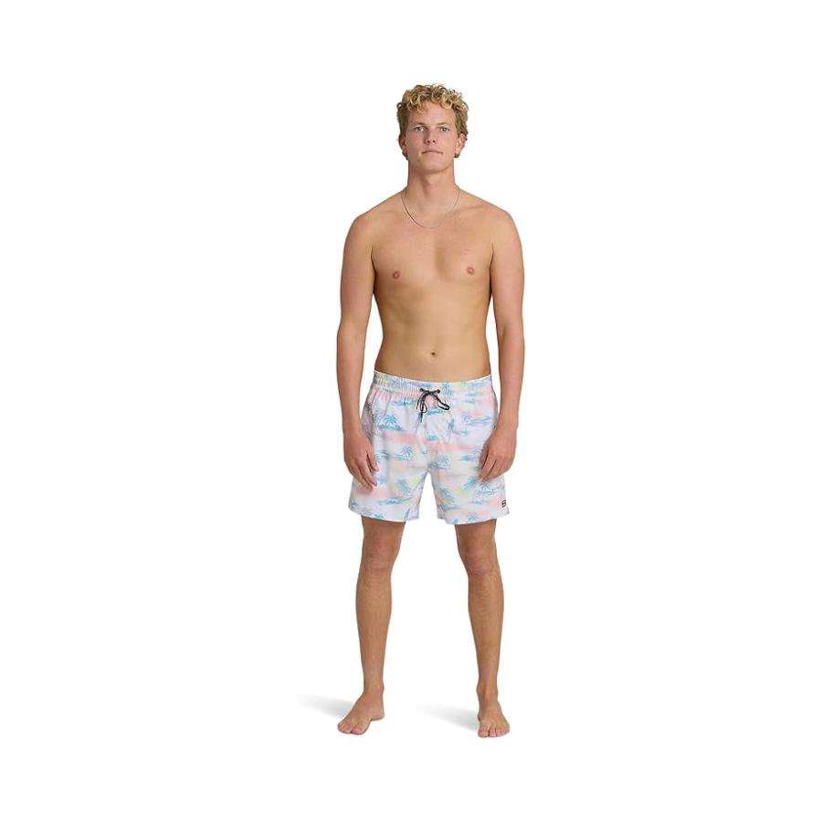 ビラボン Billabong Lineup LB メンズ 水着 スイムウェア Off-Whiteの画像