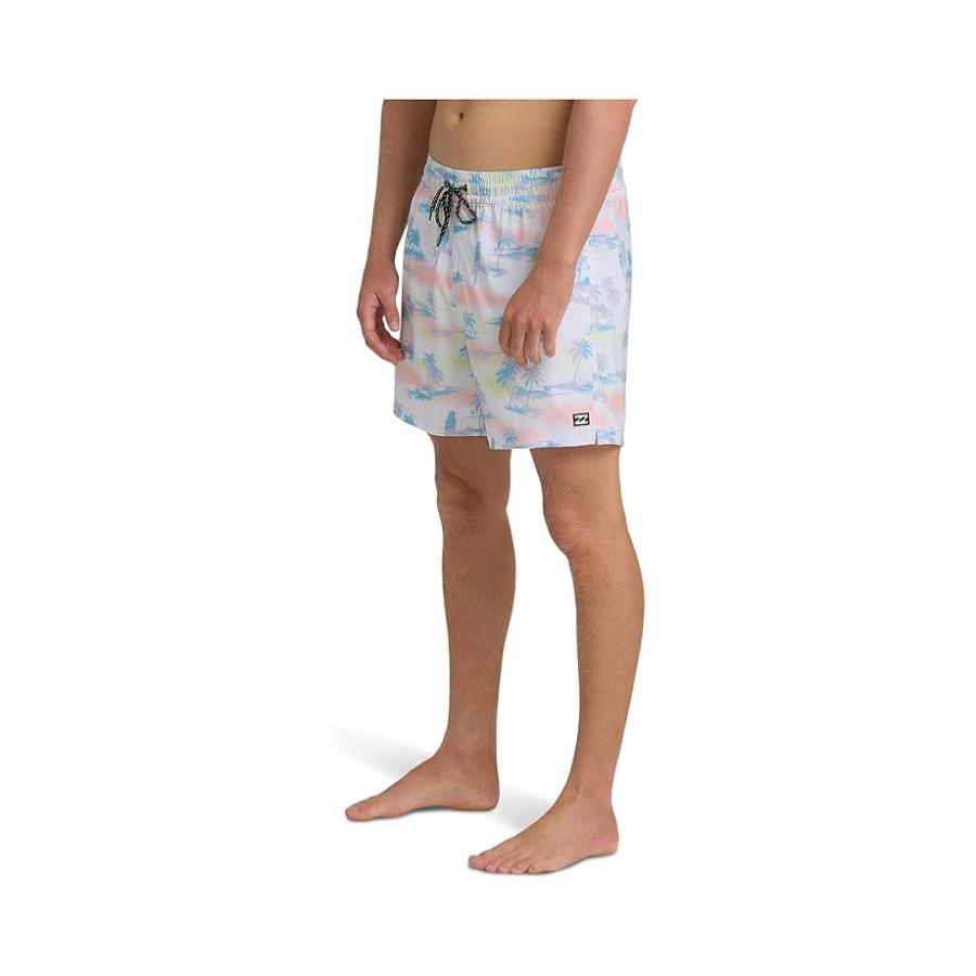 ビラボン Billabong Lineup LB メンズ 水着 スイムウェア Off-Whiteの画像