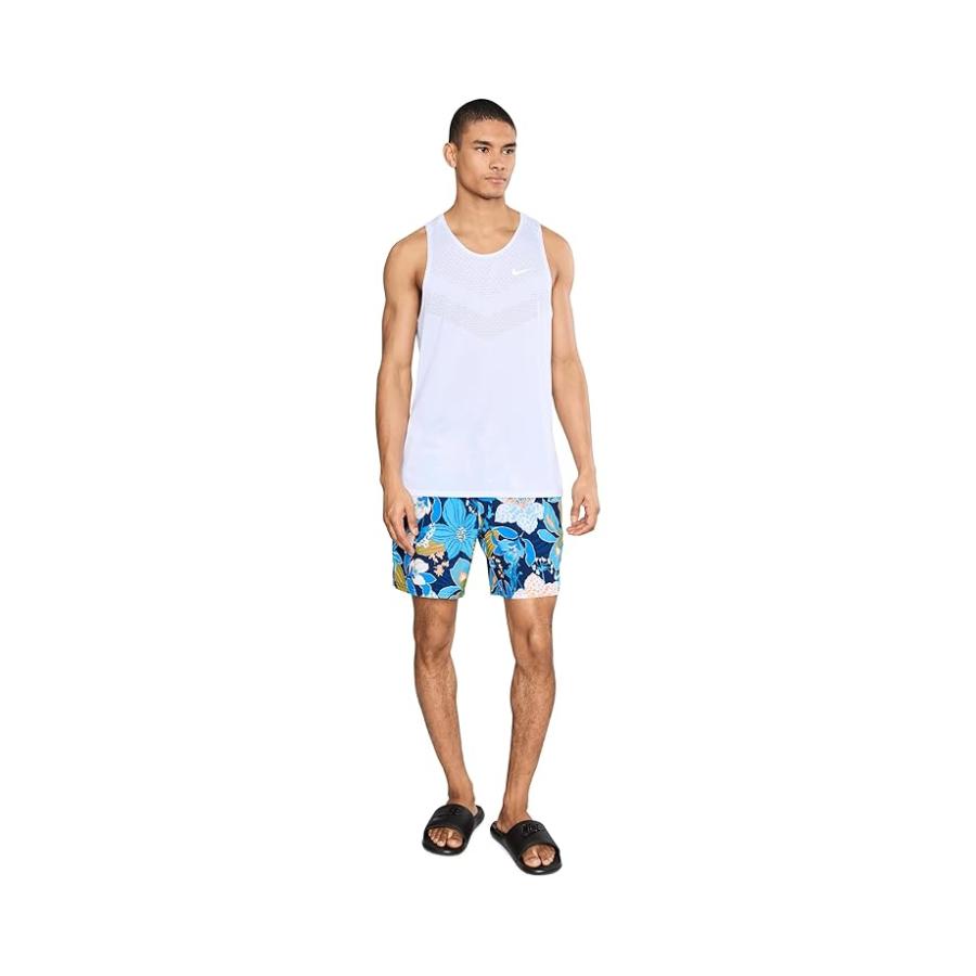 ナイキ Nike Breaker Hot House Floral 7\" Brief Lined Volley メンズ 水着 スイムウェアの画像