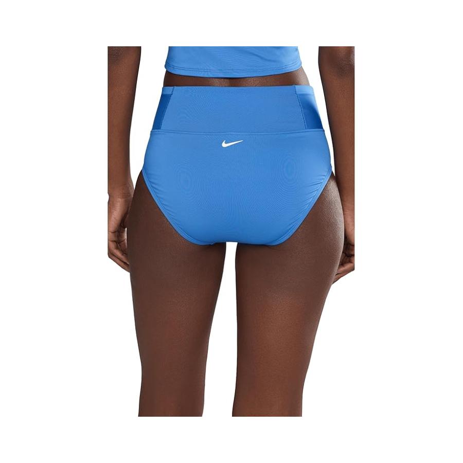 ナイキ Nike Effortless Essential High Waist Full Bottom レディース 水着 Blue Crystal_3