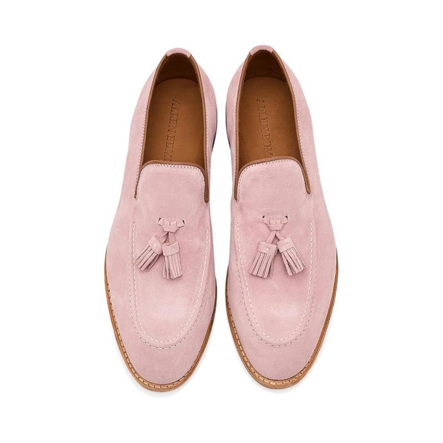 アレン エドモンズ Allen Edmonds Randtassel Loafer/モック シューズ メンズ ローファー Light Pink Sueの画像