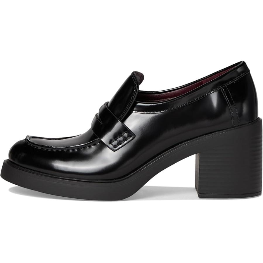トリーバーチ Tory Burch クラシック Heel Lug Loafers 50mm レディース ヒール パンプス Perfect Blackの画像