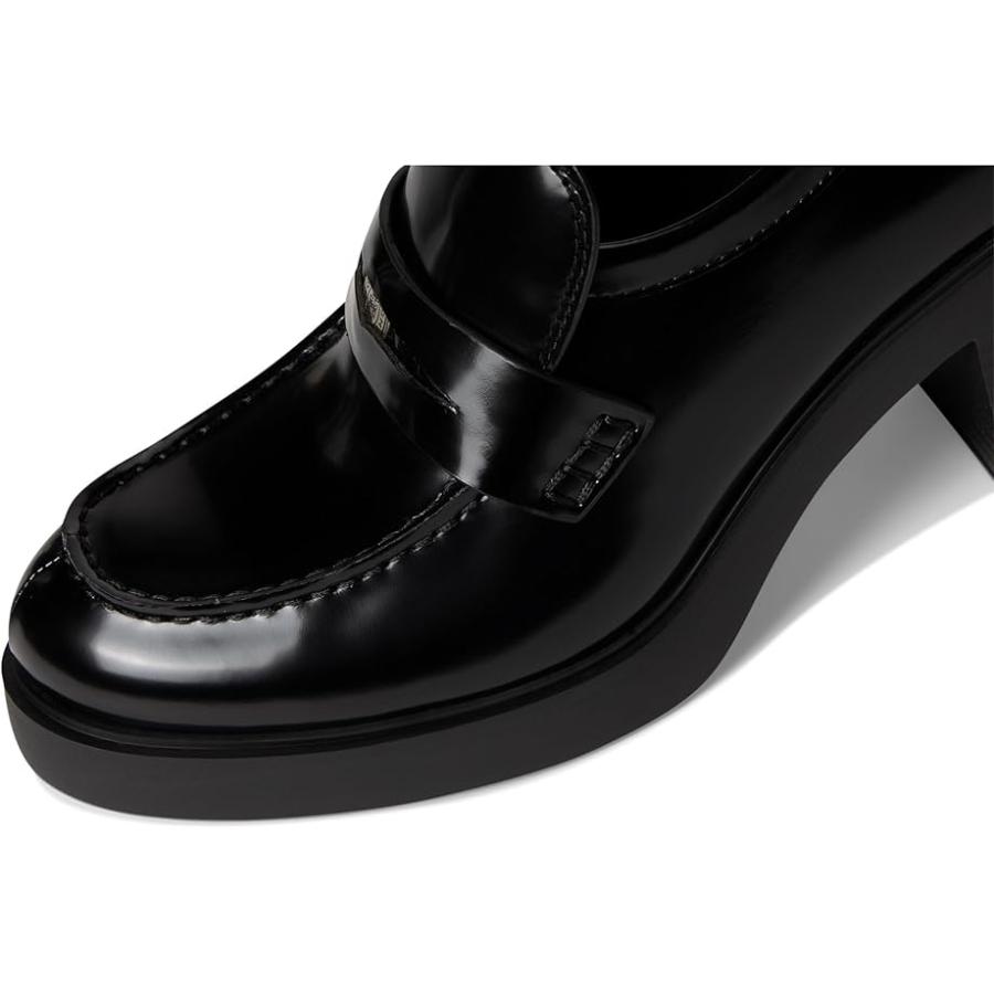 トリーバーチ Tory Burch クラシック Heel Lug Loafers 50mm レディース ヒール パンプス Perfect Blackの画像