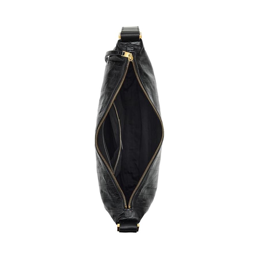 オールセインツ AllSaints Edbury Panel Shoulder レディース ハンドバッグ かばん Blackの画像