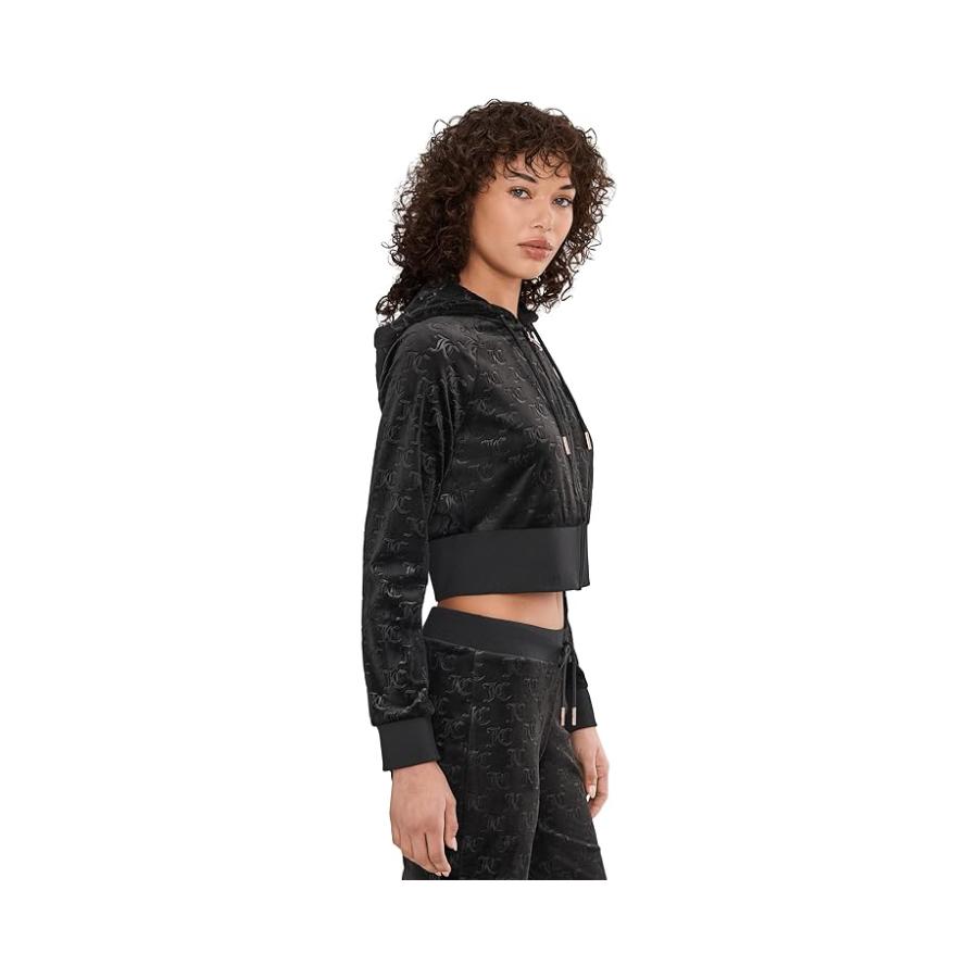 ジューシークチュール Juicy Couture Corset ジップ Front Hoodie レディース hoodies & sweatshirt