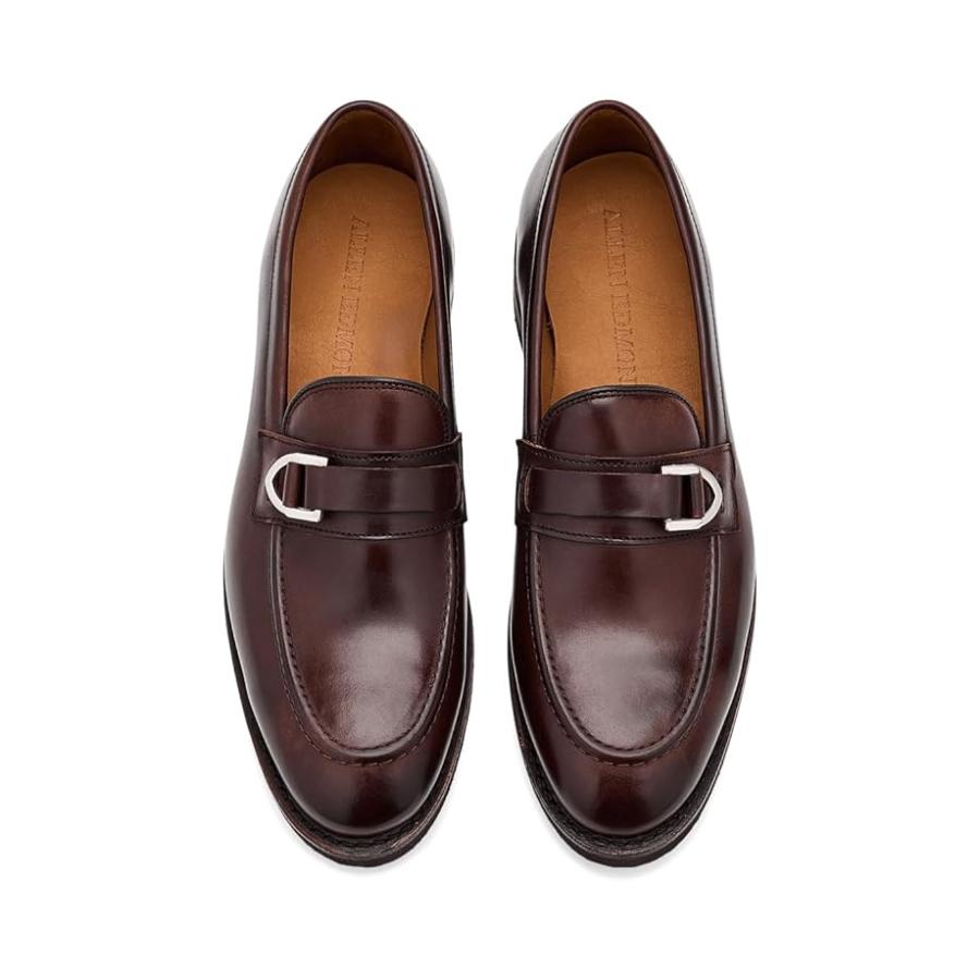 アレン エドモンズ Allen Edmonds Rollins Loafer/モック シューズ メンズ ローファー ダークブラウンの画像