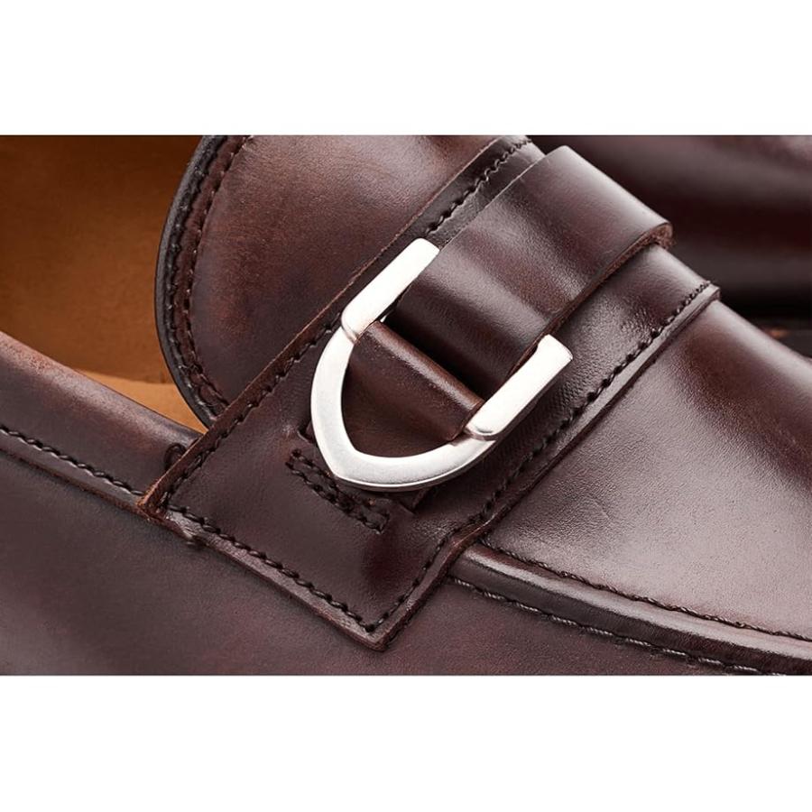 アレン エドモンズ Allen Edmonds Rollins Loafer/モック シューズ メンズ ローファー ダークブラウンの画像
