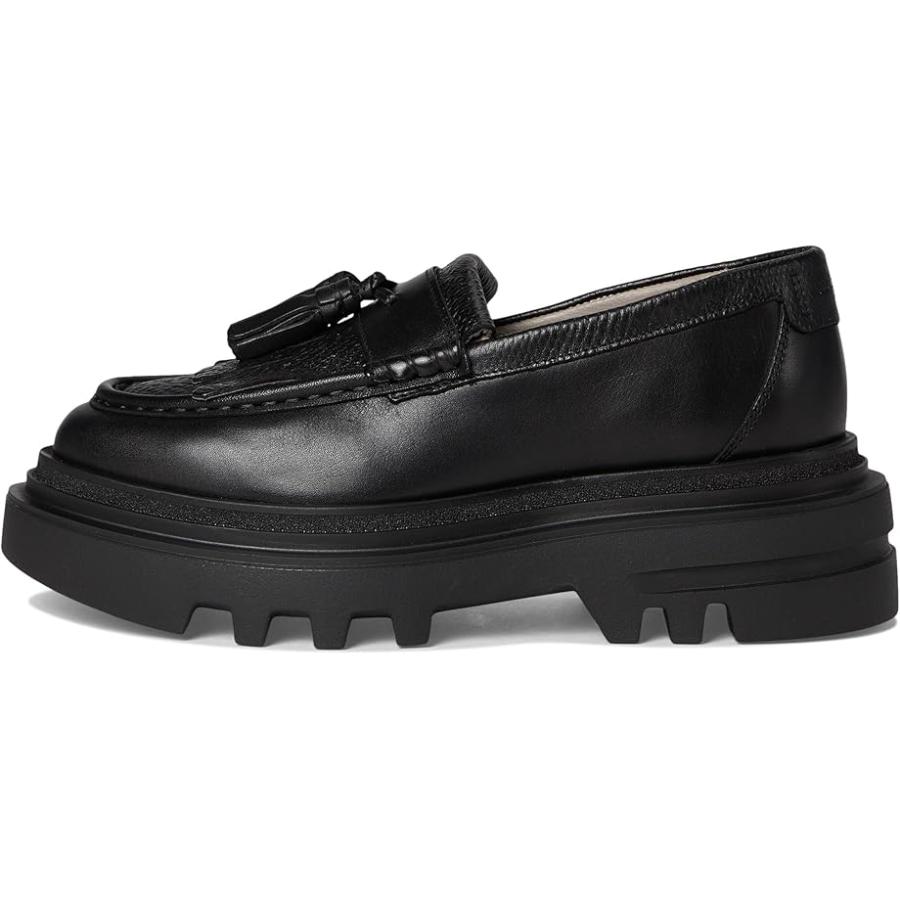 オールセインツ AllSaints Beth Tassel Loafers レディース Loafers Blackの画像