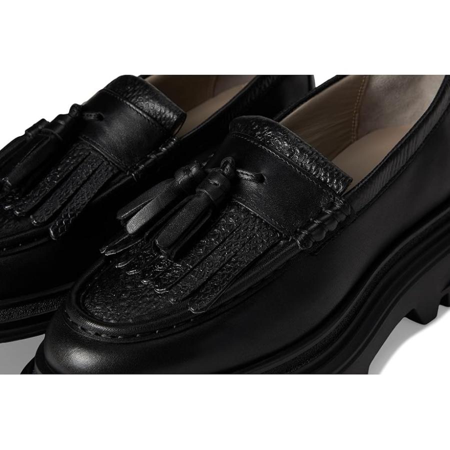 オールセインツ AllSaints Beth Tassel Loafers レディース Loafers Blackの画像