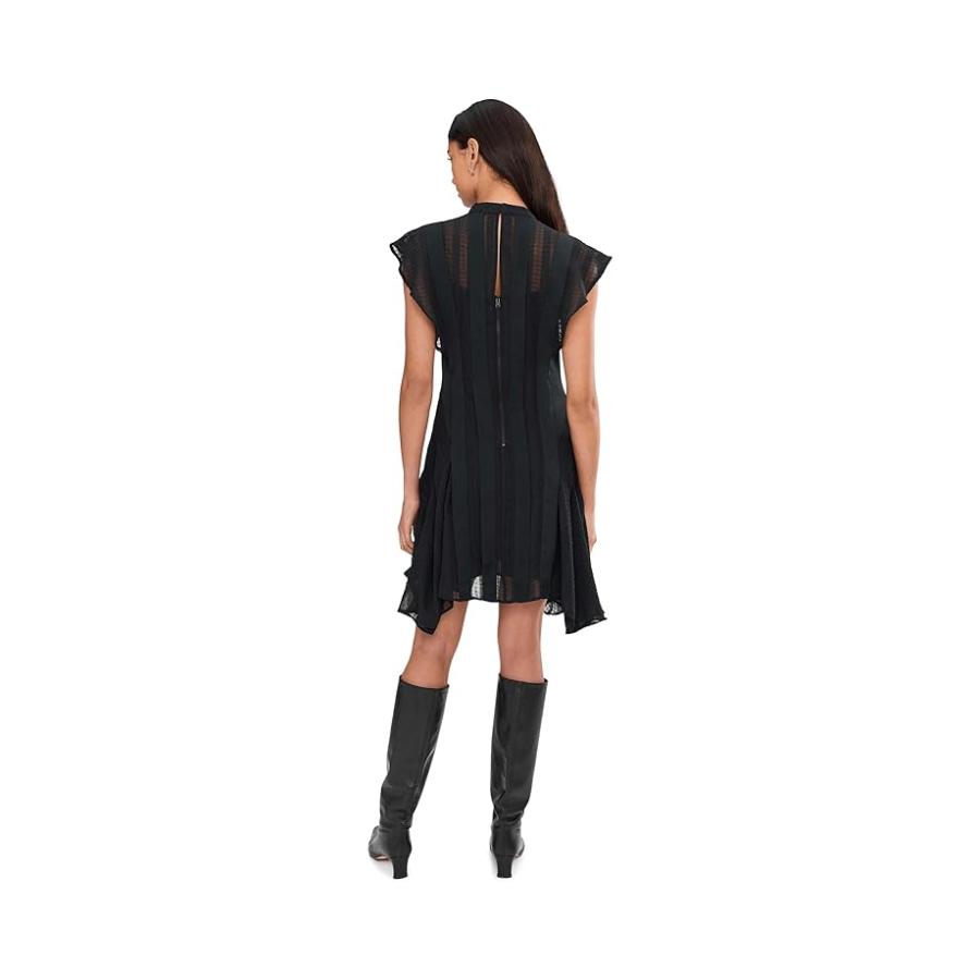 オールセインツ AllSaints Fleur Texture Dress レディース ドレス Black_3