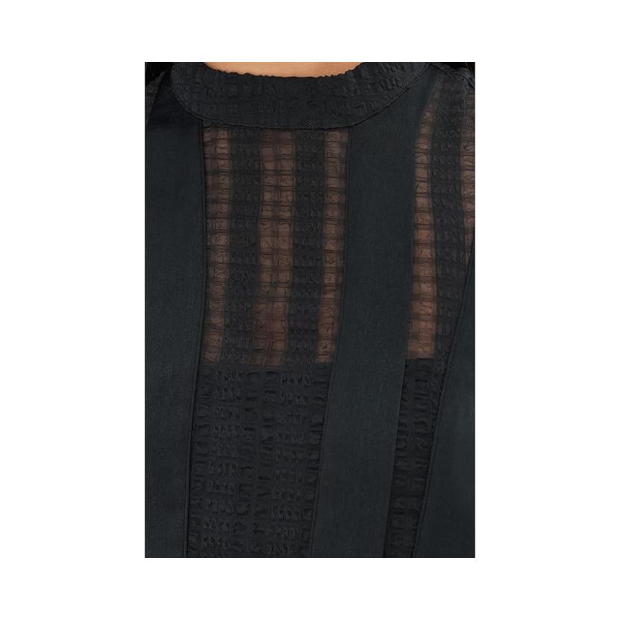 オールセインツ AllSaints Fleur Texture Dress レディース ドレス Black_4